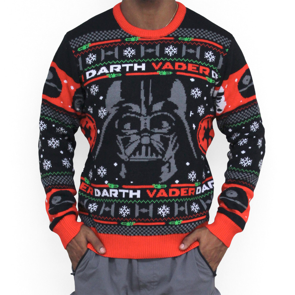 Geeknet Star Wars Darth Vader Holiday Men's Sweater GameStop Exclusive Small NWT